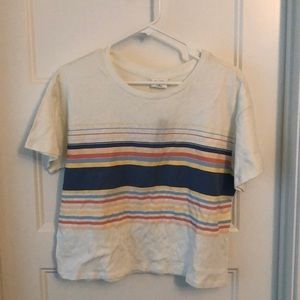 BRAND NEW Tilly’s striped crop top